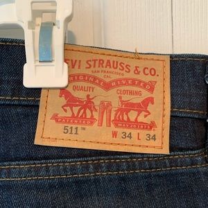 Levi’s 511 Slim Fit Jeans - 34x34 - Worn once!